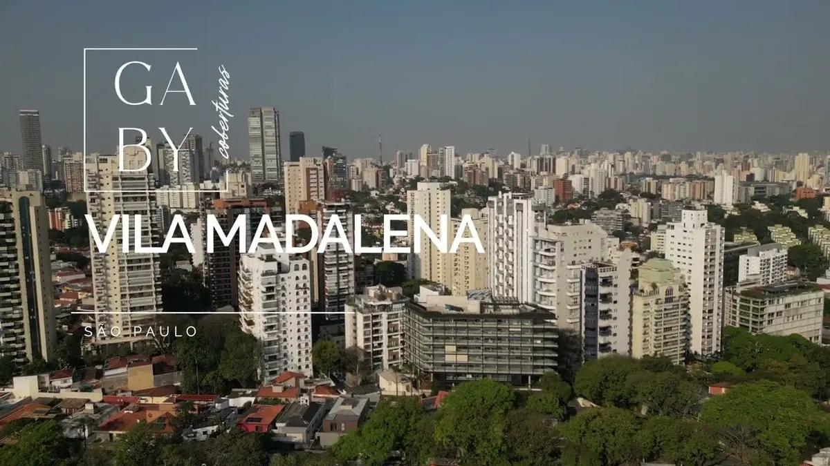 Vista aérea da Vila Madalena