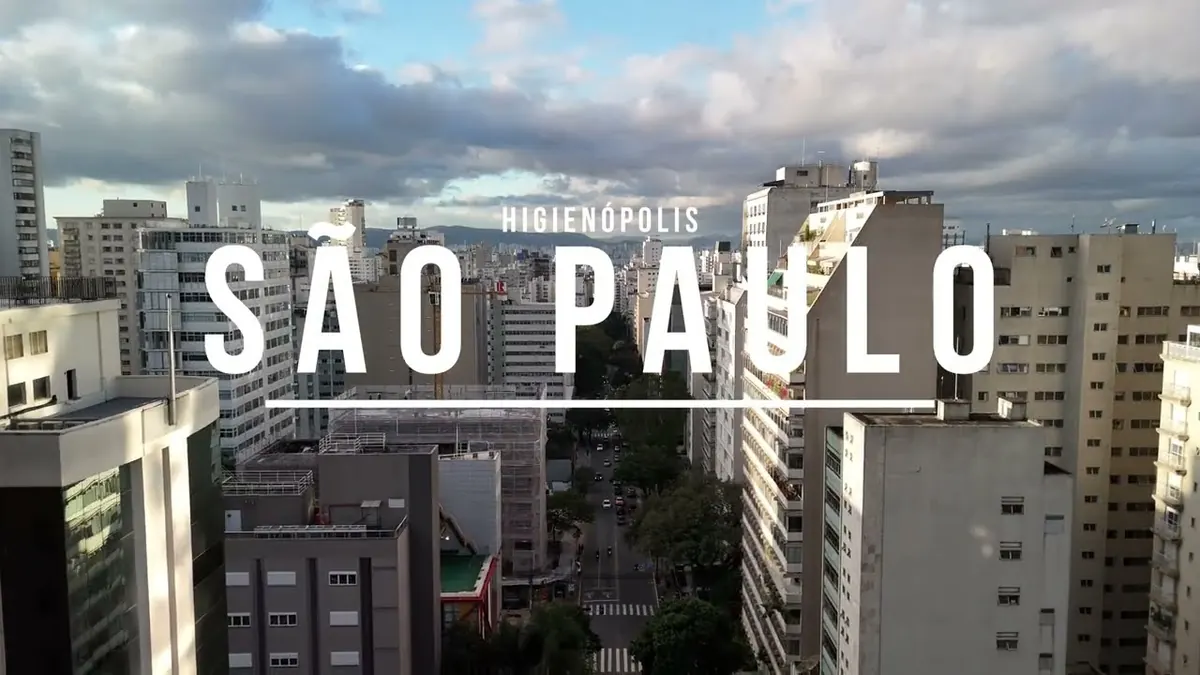 Prédios de Higienópolis vistos do drone
